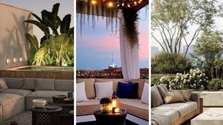 100 Modern Patio Design Ideas 2024 Backyard Garden Landscaping Ideas  Terrace  Rooftop Pergola [upl. by Kcirddor]