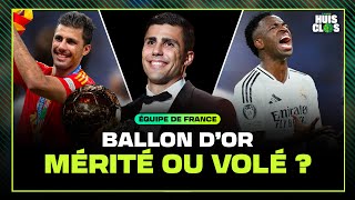 RODRI BALLON DOR  MÉRITÉ OU VOLÉ  Huis Clos Football [upl. by Eerihs612]