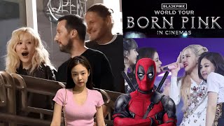 Rosé New MUSIC VIDEO Shooting in LA BLACKPINK Movie members coming Together Jennie in Deadpool [upl. by Gronseth223]