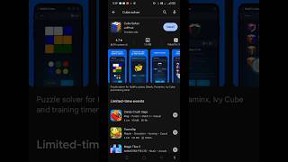 Rubiks cube solver app  3×3 Cube solver app  Cube solver apprubikscube solver appviral [upl. by Orest]