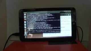 Linux Ubuntu auf Windows Tablet BluetoothWIFITouchpanel Trekstor Surftab Wintron 7 [upl. by Daub]