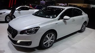 2016 Peugeot 508 GTLine Geneva Motor Show 2015 [upl. by Venus]