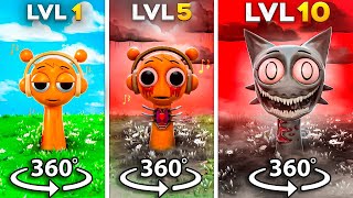 360° VR Incredibox Sprunki 10 STUDIES [upl. by Ardnek]