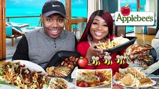 Applebees Mukbang with ZaddyChunkChunk [upl. by Meng]