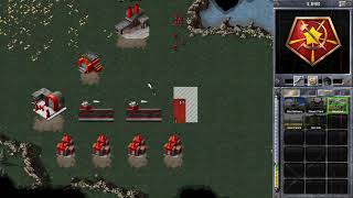 Red Alert Soviet Second Mission Game Play Guard Duty [upl. by Wallis]