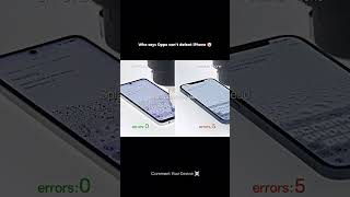 Who Says Oppo Cant Defeat Iphone mobilephone oppo iphone [upl. by Ossie]