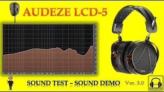 AUDEZE LCD 5  Review Recensione Sound Demo Sound Test headphone [upl. by Palla]