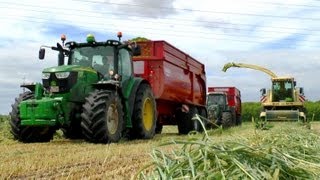 GPS häckseln 2013 mit BigX 500 6210R 6150R  Fendt 824 Favorit [upl. by Averat]