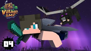 HOW TO GET ELYTRA WITHOUT KILLING DRAGON  VILLAGE SMP Part 4 PCGamePassPartner [upl. by Samau]