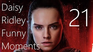 Daisy Ridley Funny Moments 21 [upl. by Rukna]