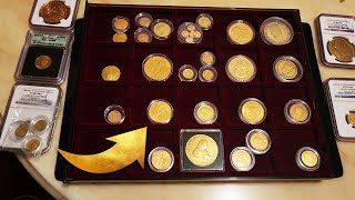 ESTAS MONEDAS DE ORO ¡MADRE MÍA  Colección de monedas de Guatemala [upl. by Eirrej]