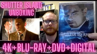 Shutter Island 4K BluRay  DVD  Digital Unboxing Leonardo DiCaprio Martin Scorsese [upl. by Kolva]