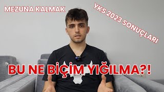 İNANLIMAZ BİR YIĞILMA VAR  YKS 2023 Sonuçları Değerlendirmem  yks yks2023 [upl. by Ettenig]