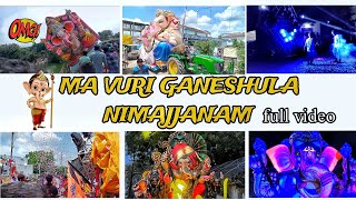 ma vuri ganeahula nimajjanam  full video  sainaniyergatla yergatla ganeshnimarjanam2023 [upl. by Ardnauq]