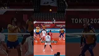 Wow what a set 😱🔥🔥 volleyball dangerboys spike leetwins volleyball tiktok viralshorts [upl. by Hume326]