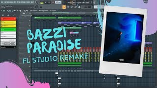 Bazzi  Paradise  Instrumental  Karaoke  FL Studio  Acapella [upl. by Nnylaf]