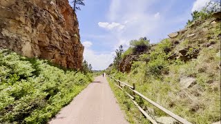 Biking the Mickelson Trail Day 3 Hill City to Edgemont  Crossroads Bike Tour [upl. by Aiet]