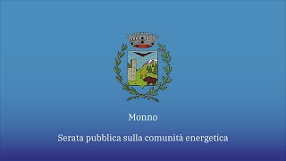 Incontro di presentazione del progetto di comunità energetica [upl. by Airotciv]