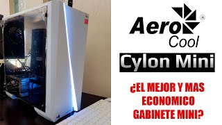 Review del Gabinete AeroCool Cylon Mini Blanco [upl. by Ruenhs605]