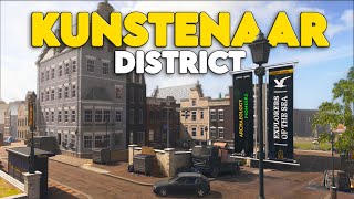 An Accurate Tour of Kunstenaar District  Modern Warfare II [upl. by Elehcor]