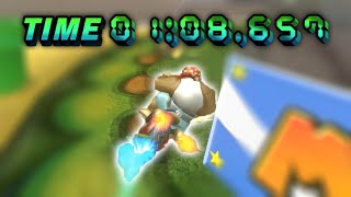 【MKW TAS】Luigi Circuit  108657 Bowser Bike RTA Strats [upl. by Akehs]