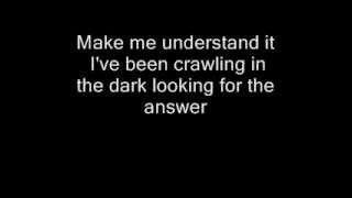 Hoobastank  Crawling in the Dark lyrics [upl. by Jona]