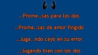 PEGASSO AMOR FINGIDO karaoke [upl. by Dasi]