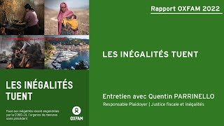 Rapport OXFAM 2022  Les inégalités tuent [upl. by Nylauqcaj254]