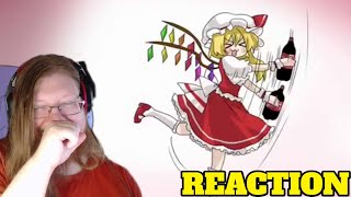 Touhou  Flandres Cola Shake  REACTION [upl. by Notsek627]