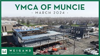 YMCA of Muncie  Construction Update March 2024 [upl. by Aneleve598]