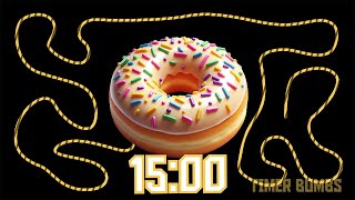 15 Minute 🍩 Donut Timer Bomb 💣 [upl. by Aytnahs]