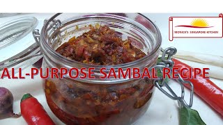 ALL PURPOSE SAMBAL RECIPE [upl. by Uno157]