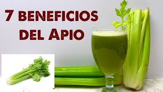 7 Beneficios del jugo de apio  te pondras más saludable que nunca [upl. by Eniladam]