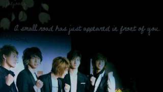 The Story Has Just Begun  DBSK english lyrics [upl. by Yroggerg]