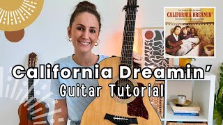 California Dreamin  Guitar Lesson Tutorial The Mamas amp The Papas [upl. by Auos843]