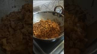 Aloo patta gobhi ki sabji 😋 food indianfood cooking MistiandMashala shorts [upl. by Dwight]