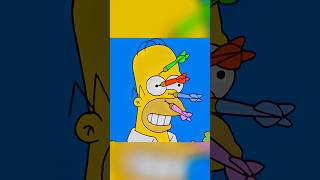 Homer vs Everyone 🤣 simpsons shorts [upl. by Haduhey]