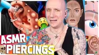 Playing ASMR Piercing Cleaning Games  Roly [upl. by Hanej]