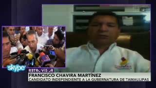 Todos los candidatos a la gubernatura de Tamaulipas son socios del crimen Chavira Martínez [upl. by Adnala]