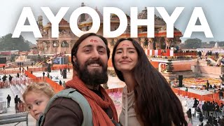 Foreigners Visit AYODHYA 🇮🇳 Exploring Indias New Ram Mandir Hanuman Temple amp More [upl. by Isyad]