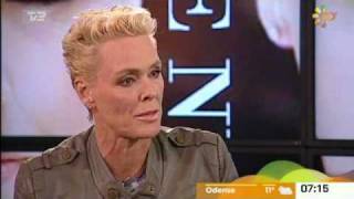 BRIGITTE NIELSEN  TV2 go morgen danmark 271009 [upl. by Garrick435]