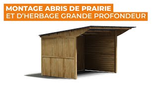 Les abris de prairie et dherbage grande profondeur par Abrivert [upl. by Nallij]