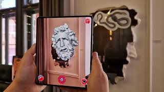 THE LAOCOON Sculpture  Mirror  Augmented Reality By Eduard Locota [upl. by Ahsaei]