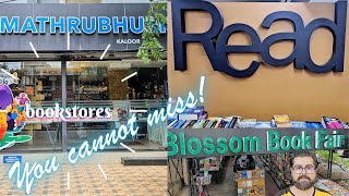 2 Bookstores You Must Visit in Kochi Kerala  Mathrubhumi Book  Blossom Book Fair [upl. by Mackoff]