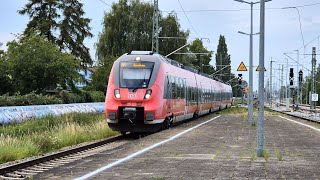 S3 nach Güstrow arriving at the station  Rostock SBahn [upl. by Atirak947]