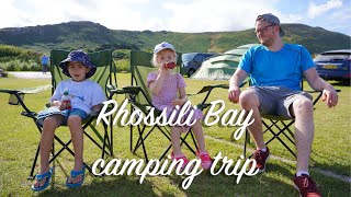 Rhossili Bay family camping trip [upl. by Llertrac]