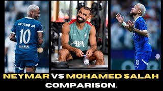 NEYMAR VS MOHAMED SALAH COMPARISON [upl. by Nah305]