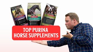 Top 3 Purina Horse Supplements [upl. by Ted39]