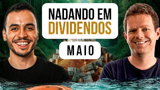 VIVER DE DIVIDENDOS EU COMEÇARIA POR ESSAS 4 EM MAIO [upl. by Fredi]