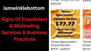 Exposing iamwinklebottom  Fraudulent Business Practices amp Unsafe Spiritual S3x [upl. by Acul]